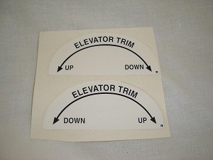 『TRIM Control』 Decal