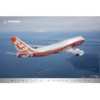 ボーイング747-8IC　ポスター