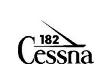 『Cessna 182』 (セスナ)DECAL Black
