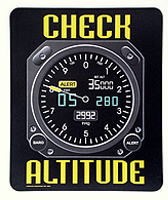 (トリンテック) Trintec 『CHECK ALTITUDE』　マウスパッド