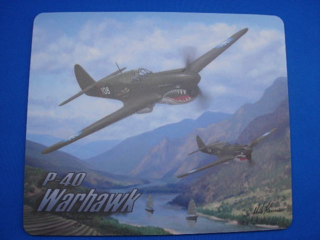 P-40　ウォーホーク　マウスパッド
