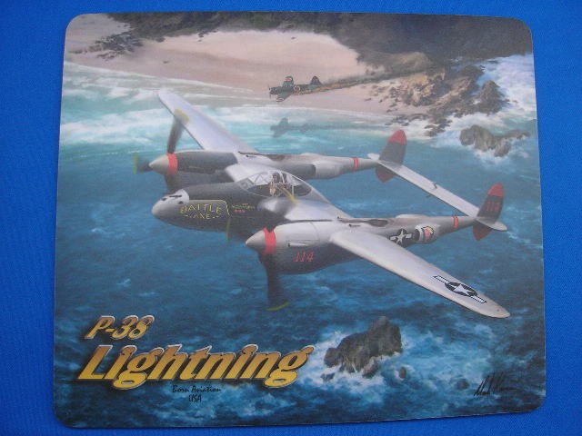 P-38　ライトニング　マウスパッド