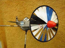 P-51 Mustang ウインドスピナー （風車 かざみどり）