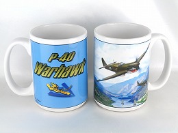 P-40 ウォーホーク フライトマグカップ（15オンス）