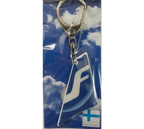 【Wing Keyholder】 つばさキーホルダー　フィンランド航空