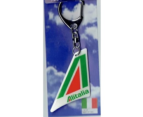 【Wing Keyholder】 つばさキーホルダー　アリタリア航空