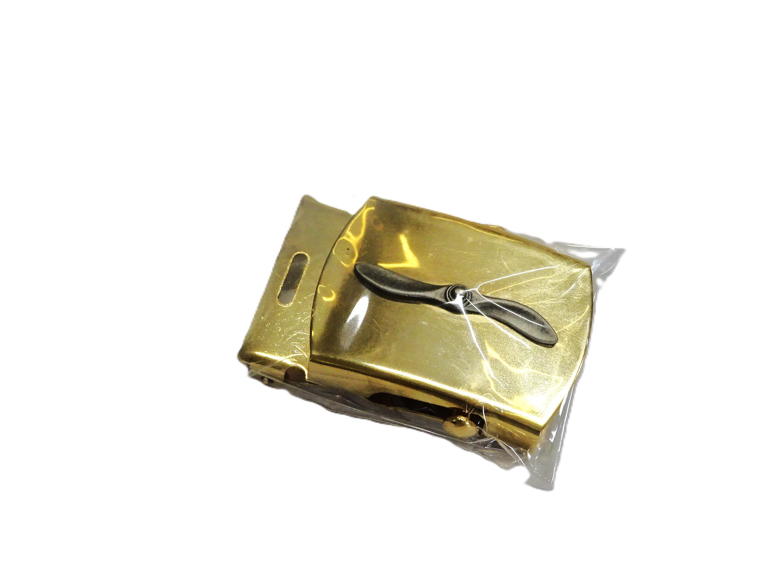 SOLID BRASS　ベルト用バックル