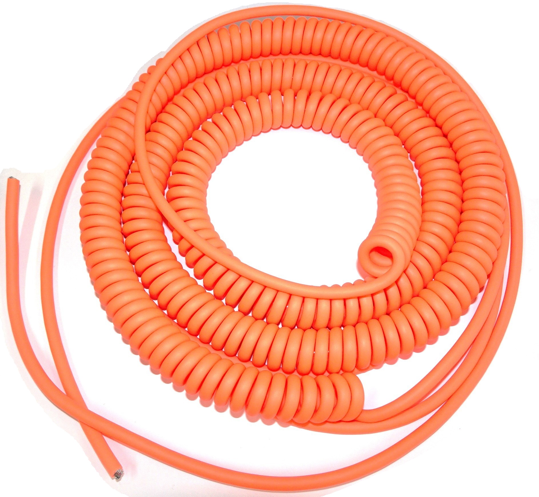RAYTALK Orange Color Coiled Cable コイルコード