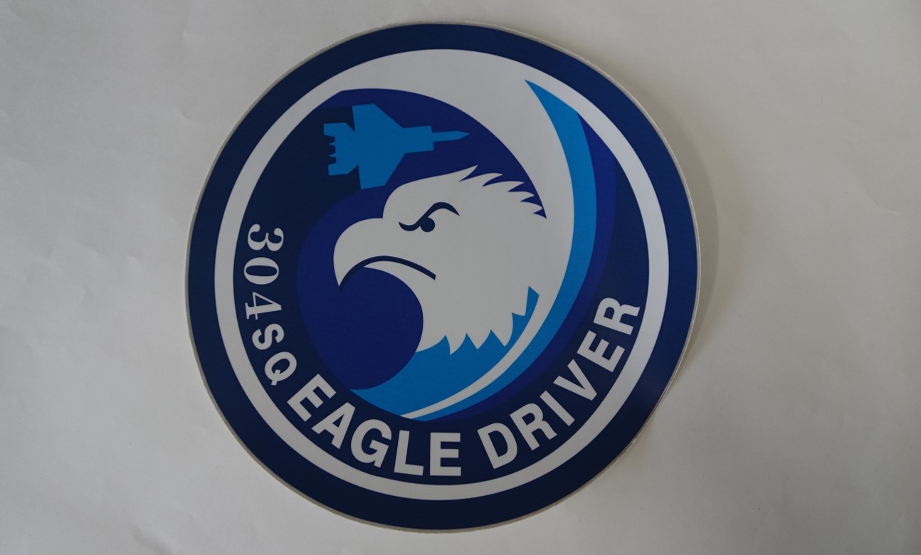 304SQ EAGLE DRIVER 左向き　ステッカー（大）