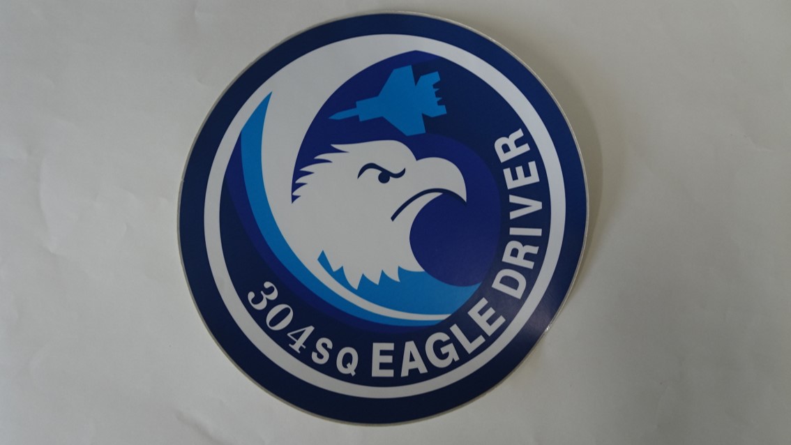304SQ EAGLE DRIVER 右向き　ステッカー（大）