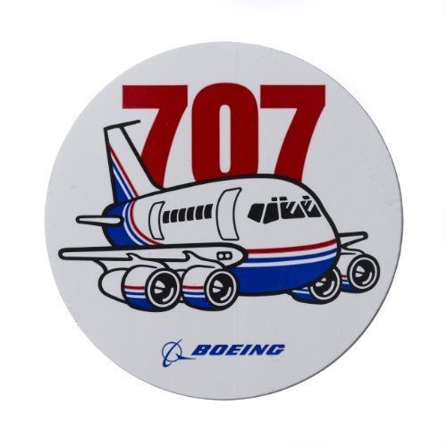 【Boeing 707 Pudgy】　ボーイング　707　ステッカー