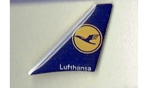 【尾翼ピン】ルフトハンザ航空　翼pins