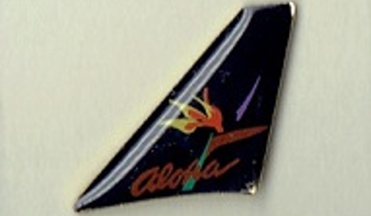 【尾翼ピン】アロハ航空　翼pins