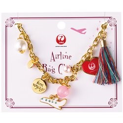 【Airline Bag Charm】　エアラインバッグチャーム　JAL