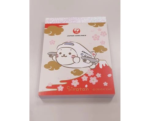 JAL　しろたんメモ帳　富士山