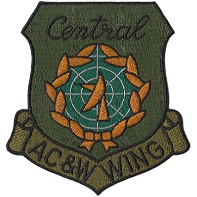 【航空自衛隊ワッペン】　入間基地　中部航空警戒管制団　緑