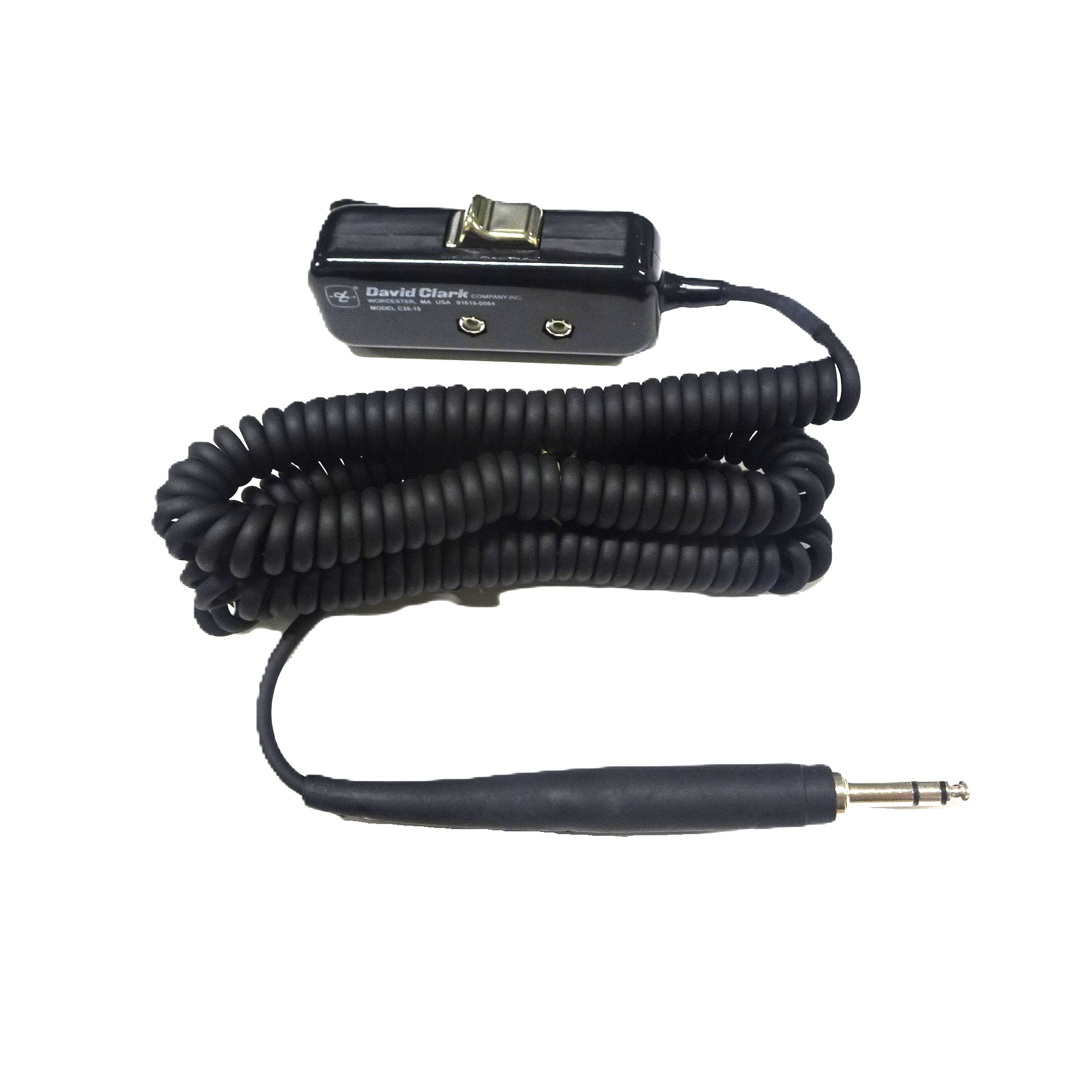 DAVID CLARK グラウンドサポート ベルトステーション コイルコード (15Ft/4.5m) (C35-15)