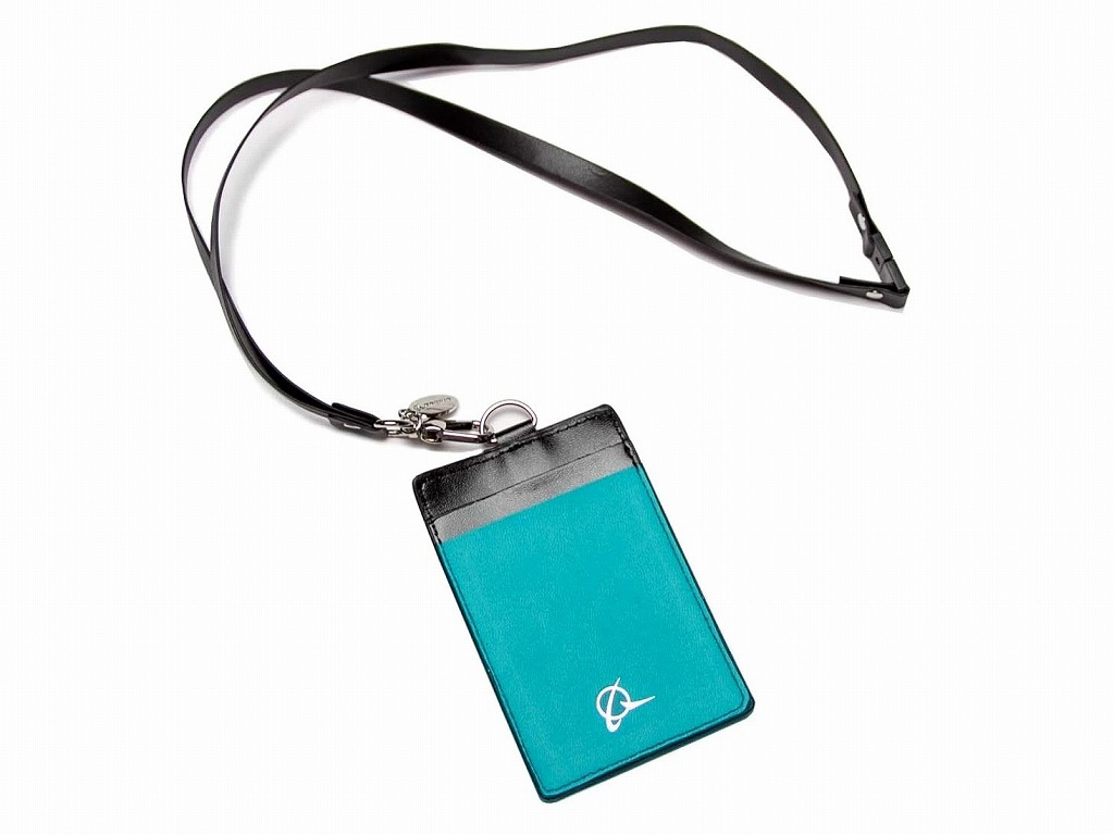 【Boeing Symbol Teal Lanyard】 ボーイング シンボル ネックストラップ IDカードケース