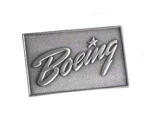 【BOEING】　1940's ボーイング ロゴ ピンバッジ