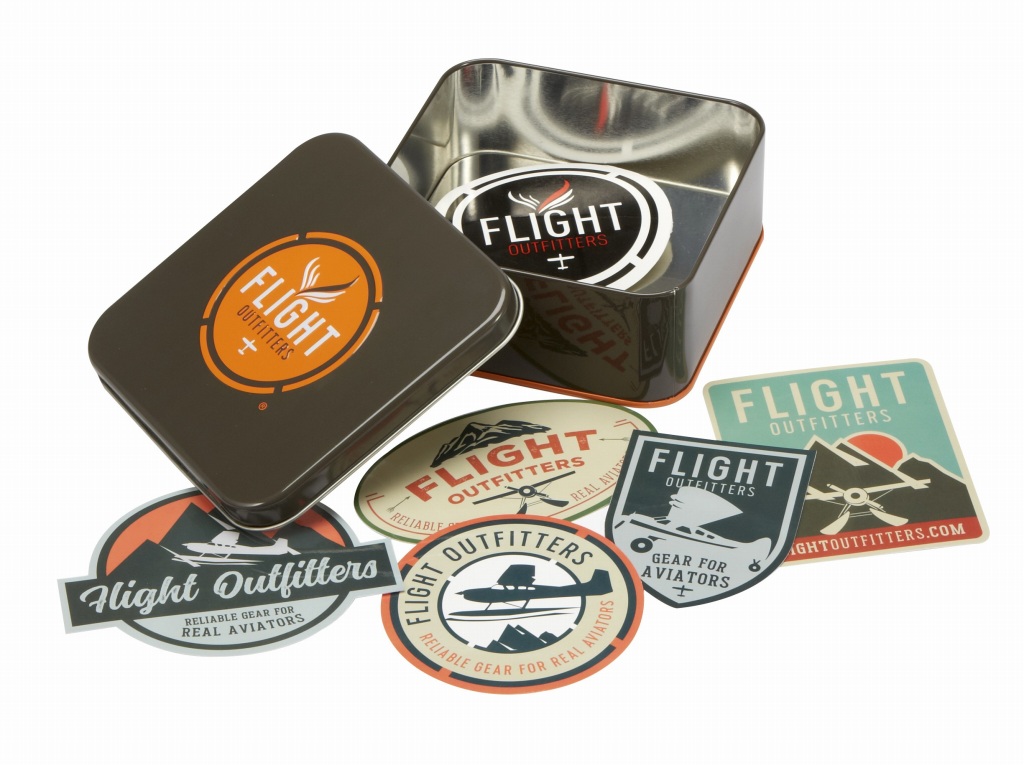 【Flight Outfitters】 Sticker Pack (DECAL ステッカー ボックス缶)
