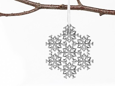 【Boeing Jet Snowflake Ornament】 2019 ボーイング ジェット スノーフレーク オーナメント